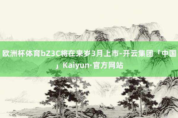 欧洲杯体育bZ3C将在来岁3月上市-开云集团「中国」Kaiyun·官方网站